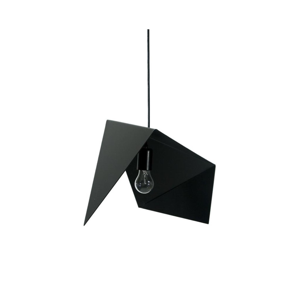 Lampa wisząca stalowa BIRD II czarna LGH0310 – gie el.